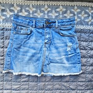 Zara Girls Collection Denim Skirt Size 9